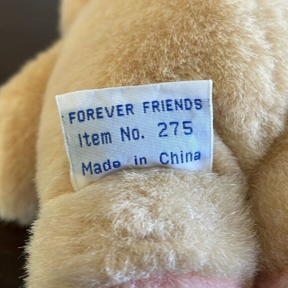 Andrew Brownsword Forever Friends Item No. 275 Classic Teddy Bear Beige 7.5” - Picture 6 of 7